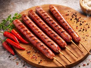 ESPETINHO DE Linguiça apimentada ( FINA )