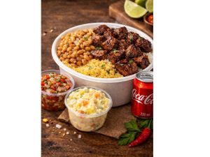 Marmita Suprema completa na brasa + coca cola 220ml