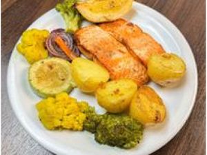 Salmão c/ Legumes