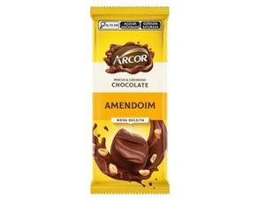 CHOCOLATE ARCOR TABLETE AMENDOIM 80G