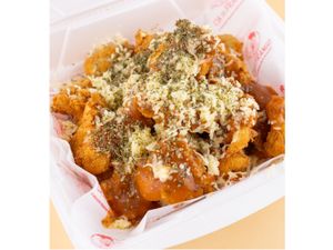 FRANGO À PARMEGIANA + FRITAS  G