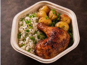 Marmita Coxa e Sobrecoxa de Frango