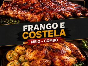 Meio Combo Frango e Costela Suína