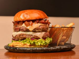 Duque Duplo + Batata Frita