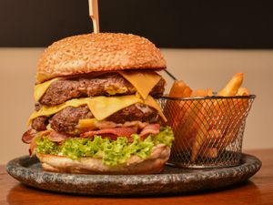 Rei Supremo  Duplo + Batata frita