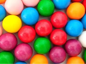 Bolinhas de chiclete