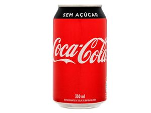 Coca Cola lata s/ açúcar