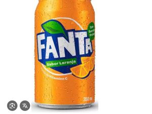 refrigerante lata  350 ml fanta laranja