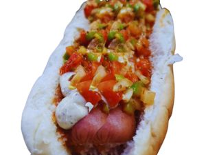 Americano dulpo com molho