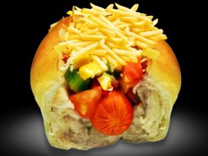 05 - Duas salsichas + frango