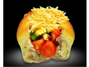 16 - Uma linguiça + uma salsicha de Peru