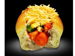 12 - Uma linguiça + frango