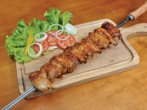 Espeto Simples de Alcatra com Bacon