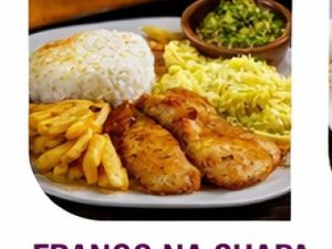 Frango na chapa
