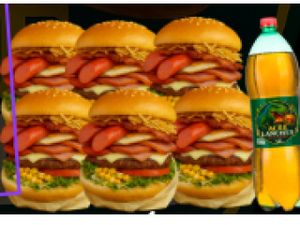 Combo família gigante COMBO 6 .X-Tudo  1. REFRIGERANTE