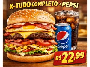 X-Tudo mais  Pepsi