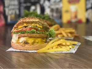 HAMBÚGUER VEGETARIANO