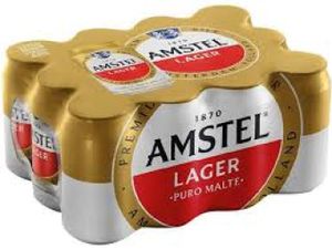 Amstel 350ml Pack C/12uni