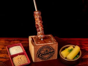 Espetão de Medalhão de Carne c/ Bacon 180g