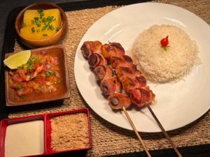 Jantinha de Medalhão Carne +  Medalhão Frango