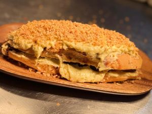 Pão à Moda da Casa c/ Coração de Frango