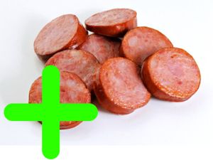 Porção de calabresa