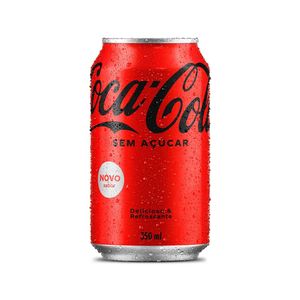 Refrigerante Coca Cola Zero Lata 350ml