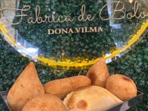 Coxinha de carne assada