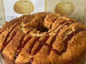 Bolo de queijo e goiabada