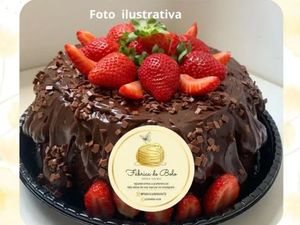 BOLO DECORADO 12 FATIAS