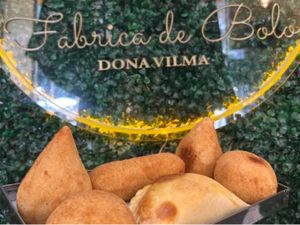 Medalhão de queijo e presunto