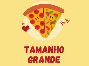 Escolha duas metades pra montar sua Pizza G