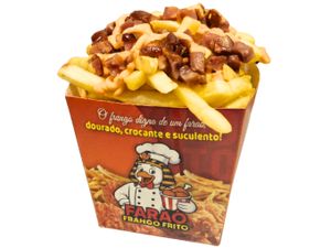 Batata frita com bacon e cheddar G