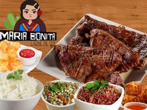 Carne de Sol na Chapa (Completo) p/ 1 pessoa