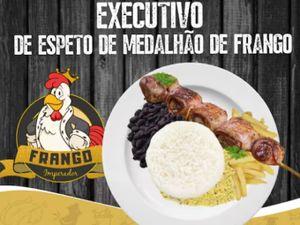 Executivo de Espeto de Medalhão de Frango
