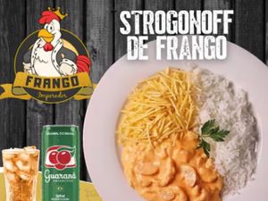 Strogonoff de Frango + Guaraná Antarctica Lata