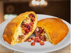 Calabresa com mussarela - 20 cm