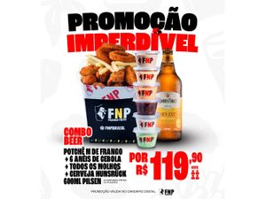 Combo BEER (M) + cerveja 600 ml hunsruck