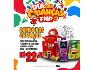 Potchê Kids + suco kapo + kit lapis de cor