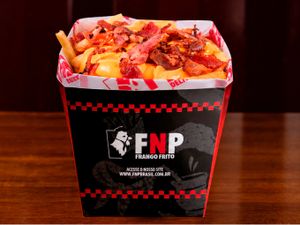 Batata com Cheddar e Bacon