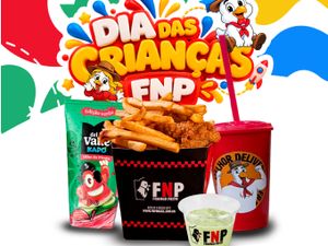 Potchê Individual de Frango + Suco Kapo Del Valle + Copo Personalizado FNP