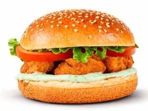 Burger Salada Gergelim