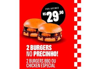 2 Burguers no Precinho!