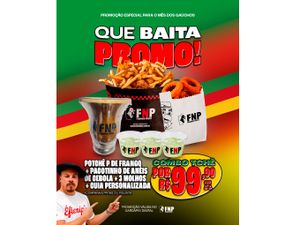 combo TCHÊ (P) + cuia personalizada