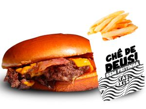 O Tal Do Smash  BACON + FRITAS