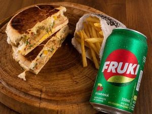 O Tal Do X SALADA + FRITAS + FRUKI LATA