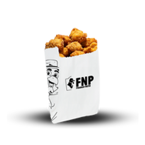 8 CUBINHOS DE FRANGO FRITO