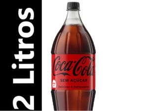 Refri Coca-Cola Zero Açucares 2l