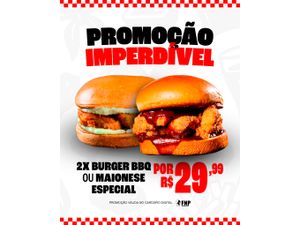 BURGER BBQ OU CHICKEN ESPECIAL
