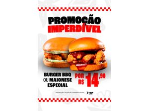 BURGER BBQ OU CHICKEN ESPECIAL